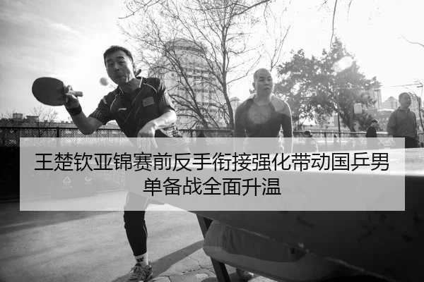 王楚钦亚锦赛前反手衔接强化带动国乒男单备战全面升温